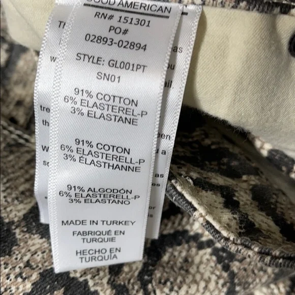 Good American Good Legs Snake High Waist - Picture 11 of 11